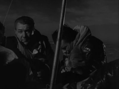 We are four men here on a pretty tough spot - The Sea Shall Not Have Them