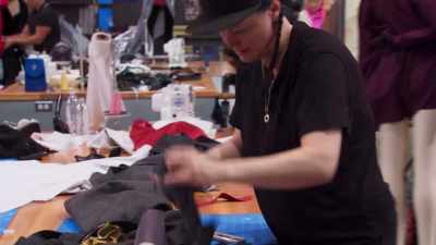 We are frantically cutting
every single thing out. - Next in Fashion