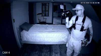 We are giving you permission
to make your presence known. - The Harrisville Haunting: The Real Conjuring House