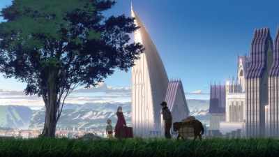 We are going somewhere
new, just the two of us. - Maquia: When the Promised Flower Blooms