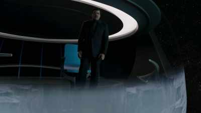 We are half a billion
miles from the sun's warmth, - Cosmos: Possible Worlds