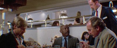 We are having dinner here - Jaws 3 D