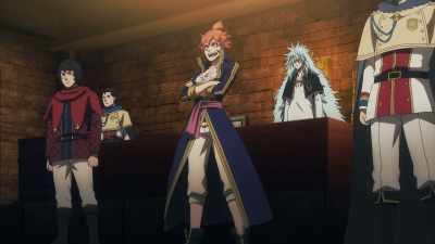 We are minus three captains,
but we'll head into enemy territory… - Black Clover: Sword of the Wizard King