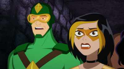 We are not going to die
here after getting so close! - Kite Man: Hell Yeah!