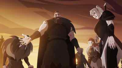 - We are not here to hurt you.
- Frode! Leave them alone. - Twilight of the Gods