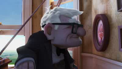 We are on our way, Ellie. - Up