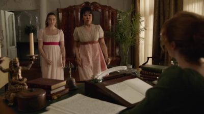 - We are so sorry to interrupt
your writing, Miss Austen. - DC's Legends of Tomorrow