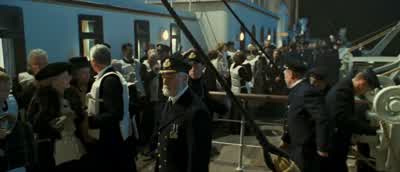 We are swung out and ready, sir. - Titanic