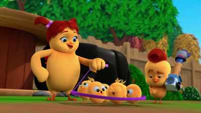 We are taking it
seriously. Look! - The Chicken Squad