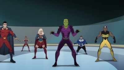 We are the frontlines,
stopping terrorists - Legion of Super-Heroes