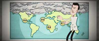 We aren't clogging
the atmosphere with CO2, - Interreflections