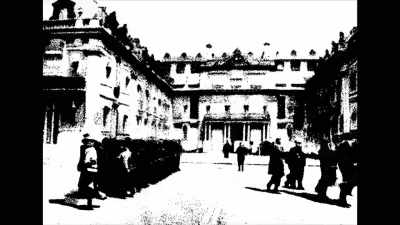'We arrived to an open square,
steadily filling with people. - The Life and Deaths of Christopher Lee