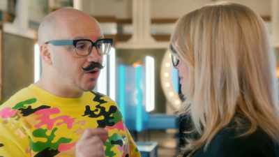 We asked for no visible tattoo. - Glow Up: Britain's Next Make-Up Star