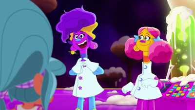 ‐ We attempted to maximize the
volume of an extra‐cellular
confection. - Trolls: TrollsTopia