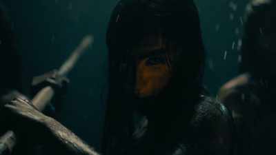WE BEGAN USING FIRE TO
HARDEN OUR WOODEN SPEARS, - Origins: The Journey of Humankind