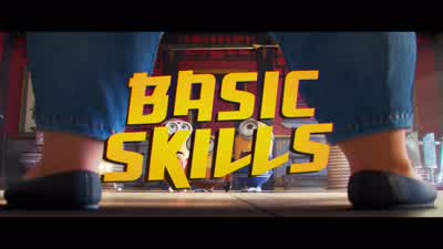 We begin with a basic kick. - Minions: The Rise of Gru