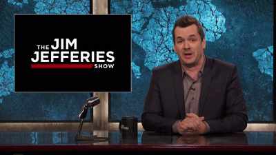 WE BEGIN WITH A SEGMENT ABOUT - The Jim Jefferies Show