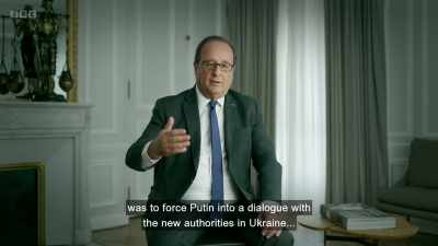 We had begun to put together
a pretty clear and pretty - Putin vs the West