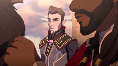 We believe they're Moonshadow elves. - The Dragon Prince