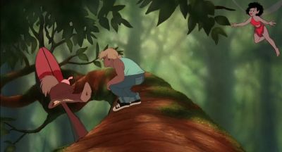 We better buzz off It's getting late Buzz off I'm not buzzing anywhere - FernGully: The Last Rainforest
