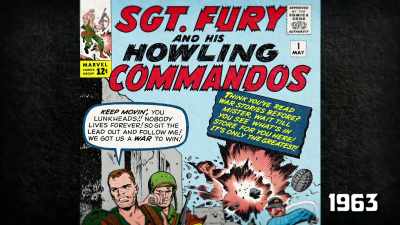 We billed it as the war magazine
for people who hate war magazines. - Marvel's Behind the Mask