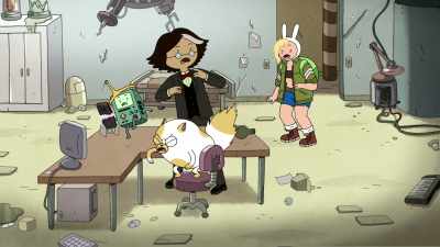 We blew it! We blew it!
[ Grumbling ] - Adventure Time: Fionna & Cake