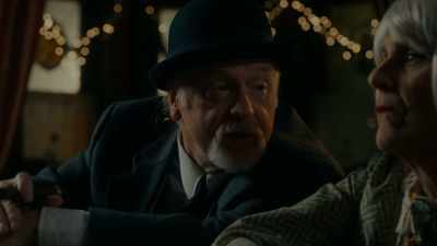We both feel it in the
air, she's going to get it. - Christmas at the Holly Hotel