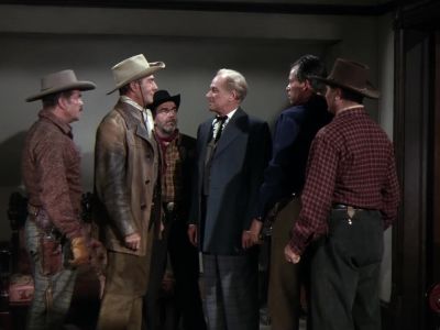 We both know civilization ends with the Mason Dixon line - The Stranger Wore a Gun