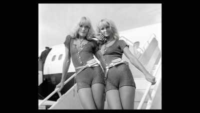 We were both Page 3 Girls
for a little while, - Lunatics