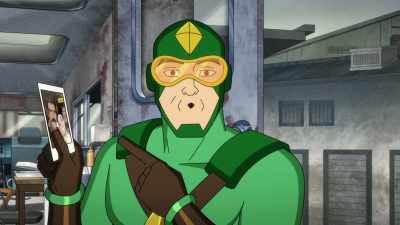 We bought and are now
living above the bar - Kite Man: Hell Yeah!