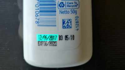 We bought this bottle in 2017,
and after my diagnosis, - Not So Pretty