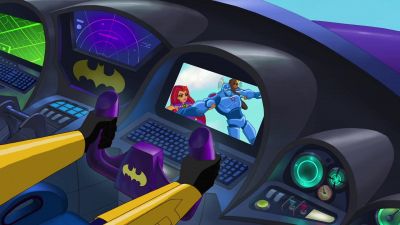 We bring another of the robotic beings for your scramblification - DC Super Hero Girls: Intergalactic Games