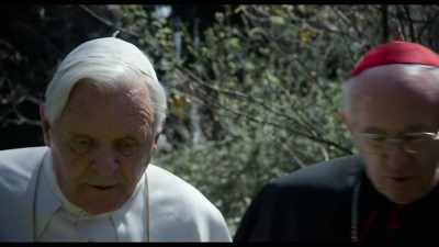 We built walls around us,
and all the time, - The Two Popes
