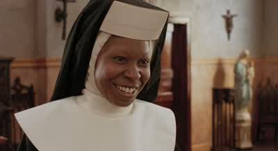 We call that an A with an attitude. - Sister Act