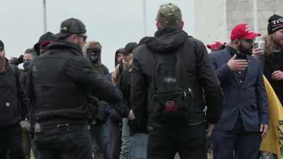 We came across a group - The Insurrectionist Next Door