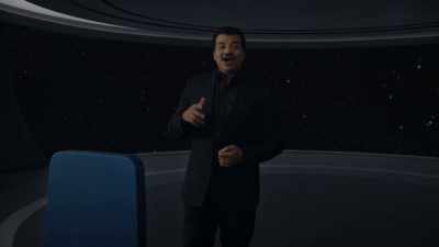 We can add it to the
other senses that science has - Cosmos: Possible Worlds