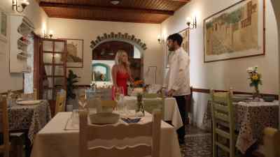 We can cook here,
but we can't serve. - A Greek Recipe for Romance
