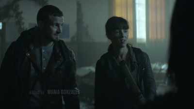We can cover more ground
if we split up. - The Walking Dead: World Beyond