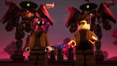 We can discuss it on the way
to the incinerator. - LEGO Ninjago: Dragons Rising