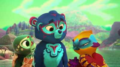We can do it, Spirit Rangers.
We've just got to practise. - Spirit Rangers