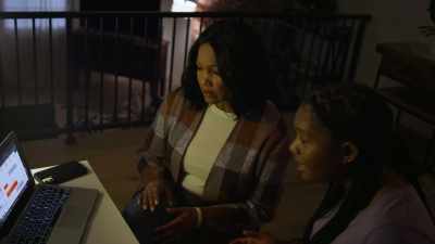 - We can find this guy, Mom.
- Yeah. - Black Girl Missing