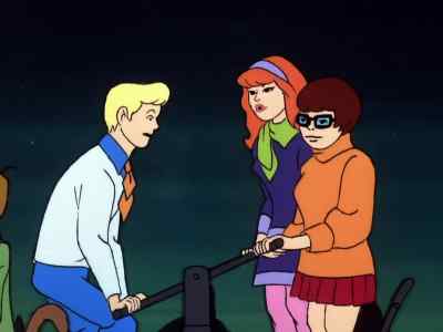 We can get along without
the sound effect, thank you. - Scooby-Doo, Where Are You!