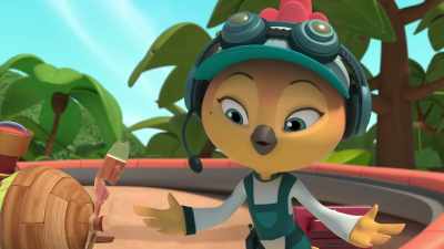 We can get the telescope
to Commodore Smurkturkski - Top Wing