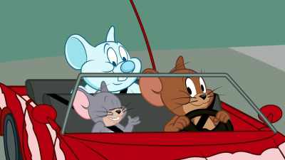 We can keep Larry cold
and get there twice as fast. - Tom and Jerry Snowman's Land