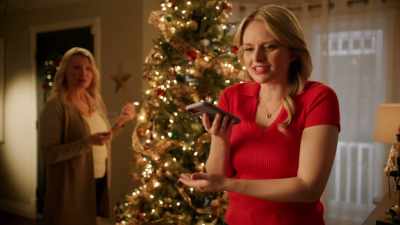 We can leave some branches open
on the tree for you to decorate. - Snowy with a Chance of Christmas