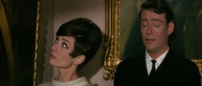 We can leave with the others and have a quiet dinner or we stay - How to Steal a Million