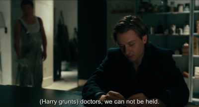We can
not be doctors anymore.
. - Never Look Away