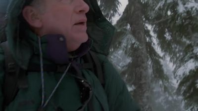 We can probably follow
this track right up to the site. - The X-Files
