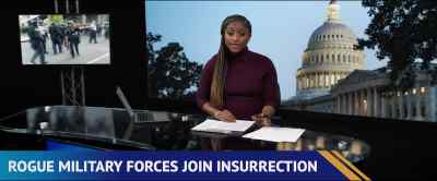 We can report at this
hour that the same unrest - War Game