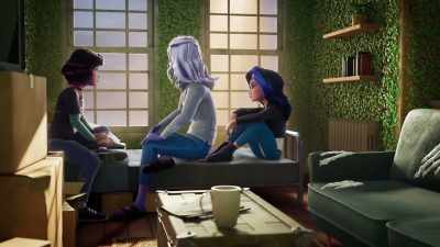 We can’t hide out
in this apartment forever. - Supernatural Academy